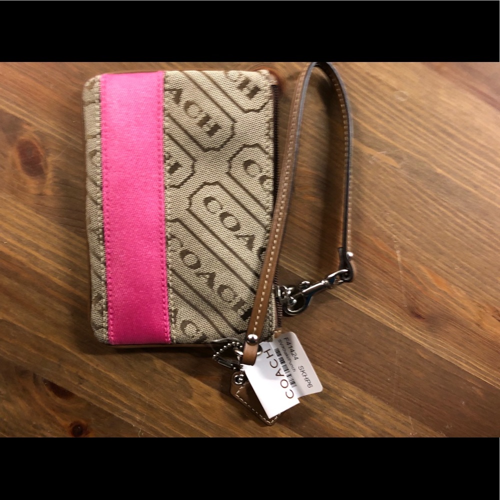 Vintage Coach Wristlet